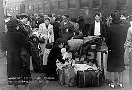 Evacuation To Manzanar
