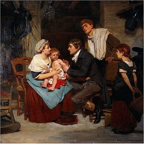 "Viruela de vaca'' Edward Jenner.