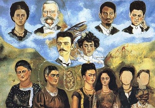 Mi familia, Frida Khalo