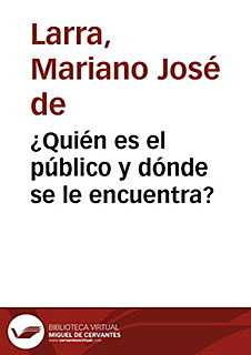 ¿Quién es el público y dónde se encuentra?