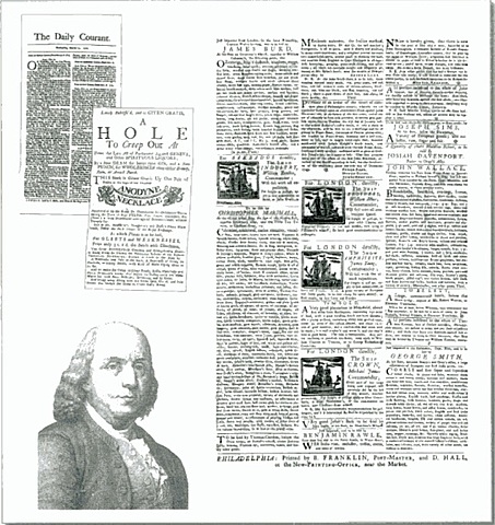 Los inicios de la prensa y la publicidad en EE.UU