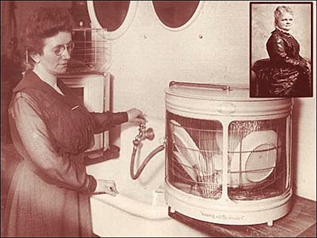 The First Working Dishwasher