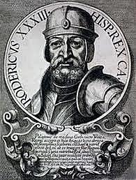 Guerra Civil Visigod Roderic vs Achila