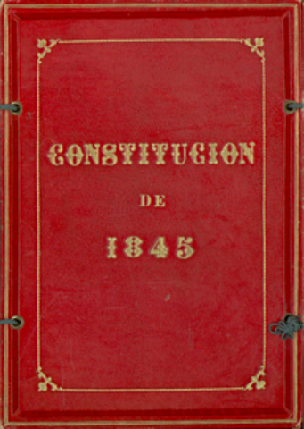 constitución 1845