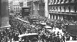 Timeline: La crise des années 30