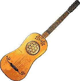 Guitarra del siglo XVI