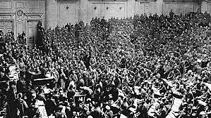 Manifestación en San Petersburgo