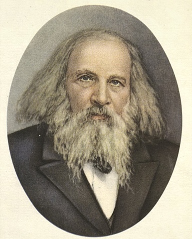 Д. И. Менделеев (1834–1907)