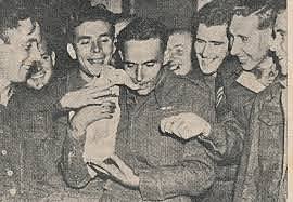 Louie gets liberated from a Japanese POW camp