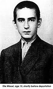 Elie Wiesel is liberated