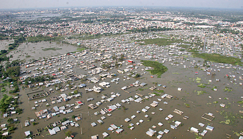 Lluvias e inundaciones 28 Octubre 2007  (Tabasco y Chiapas)