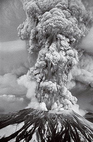 Erupción Volcan 18 Mayo 1980 (U.S.A)