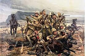 La primera guerra de los Bóers.