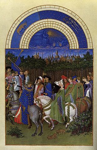 Muy ricas horas del Duque de Berry (Hermanos Limburg, Chantilly)