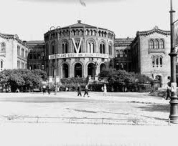 NS Party becomes the only legal party in Norway