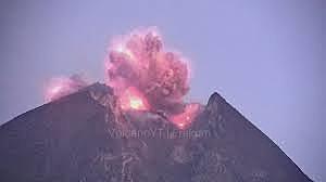 Explosión del volcán indonesio Merapi