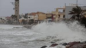 Borrasca Gloria en Valenciana, Cataluña, Baleares y Asturias. Y Portugal