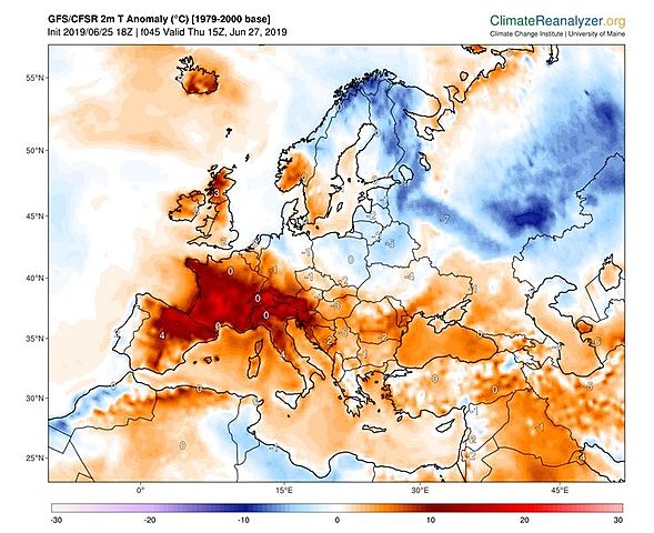 Ola de Calor en Europa