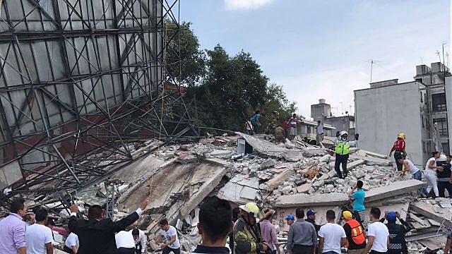 Sismo con magnitud de  7.1