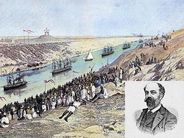 Apertura del Canal de Suez
