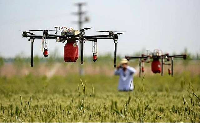 Drones agricultores