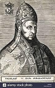 La llegada al solio pontificio de Nicolás V