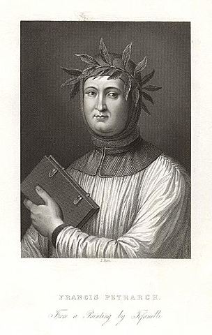 Francesco Petrarca (Arezzo 20 de julio 1304-19 de julio de 1374)