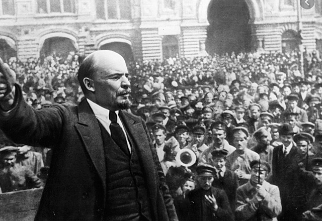 Lenin led a Russian Revolution