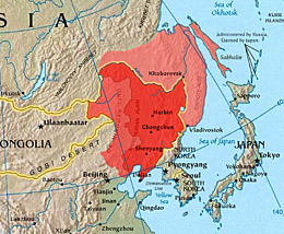 Rusia estableció su dominio sobre Manchuria