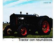 Tractores con neumáticos