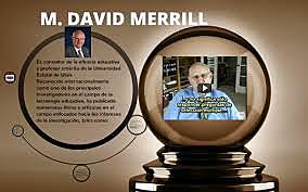 Merril replantea sus objetos de aprendizaje