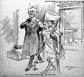 US Senate rejects Treaty of Versailles