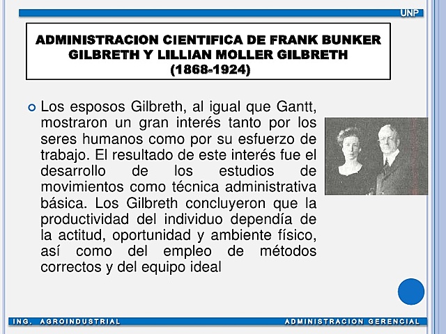 Frank y Lillian Gilbreth