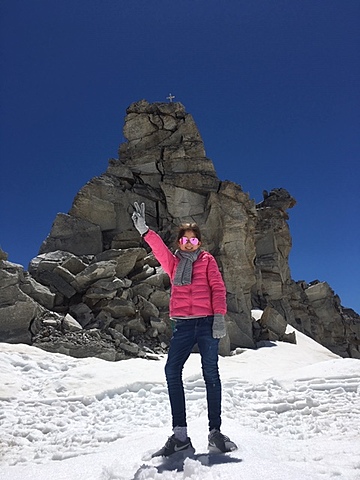 Primera vez en la nieve