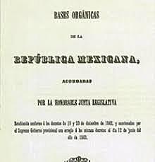 Bases orgánicas  de la república mexicana