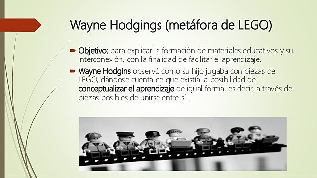 metáfora del LEGO
