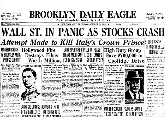 The Stock Market Crash