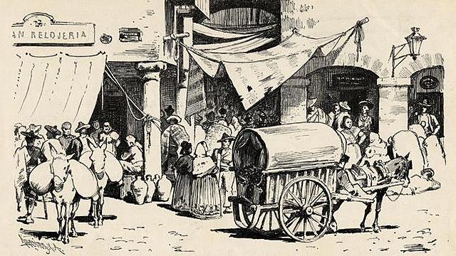 Llegada de comerciantes y banqueros florentinos