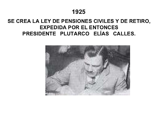 Dirección General de Pensiones Civiles y de Retiro.
