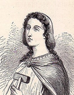 Sabina de Steinbach. Edad Media (s. XIII- s. XIV). Alemania. Se formó como pintora y escultora en el taller de su padre. A Sabina se le atribuyen algunas de las estatuas de la catedral de Estrasburgo, de Magdeburgo y de Notre Dame.