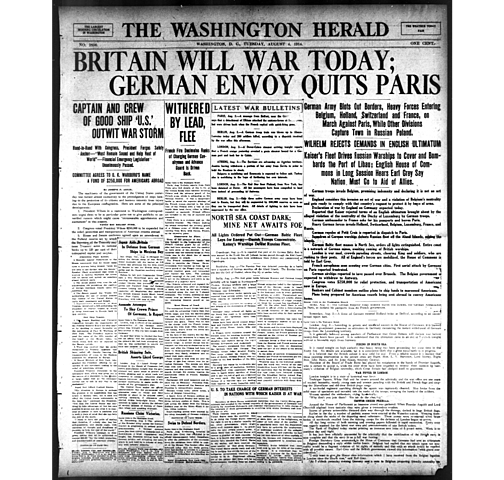 Britain Declares War On Germany