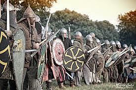 Scandinavian Warriors (Varangians) & Slavs settle near Volga & Dnieper Rivers