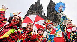 Timeline: Kim- Karneval in Köln