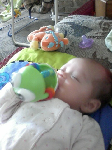 Played Actively with toys