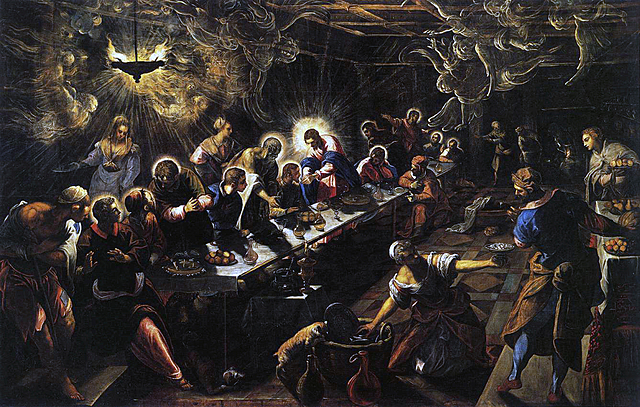 La Última Cena (Tintoretto, Venecia)