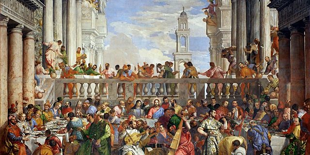Las Bodas de Caná (Paolo Veronese, París)