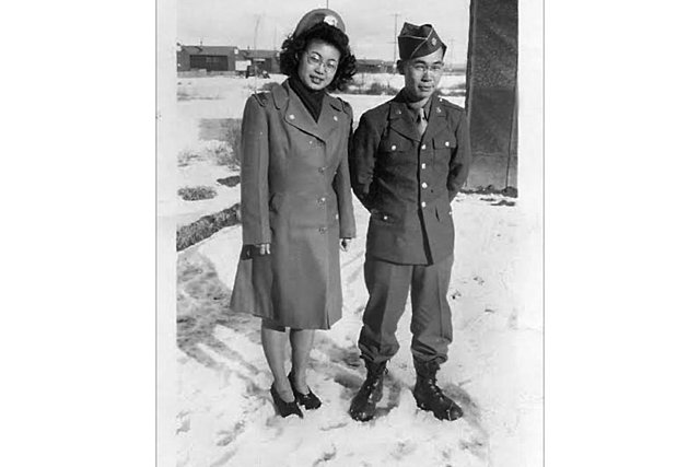 Yoneichi, Mary's brother, joins the American Army.