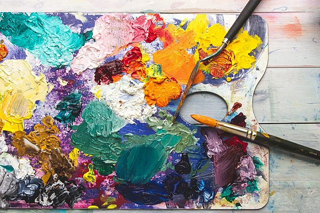 Inventions 1 oil paints