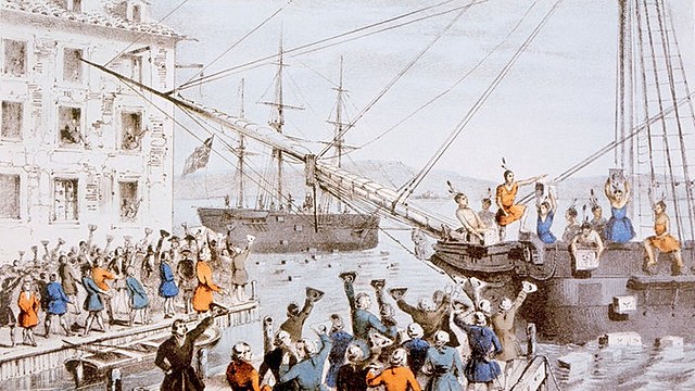 The Boston Tea Party