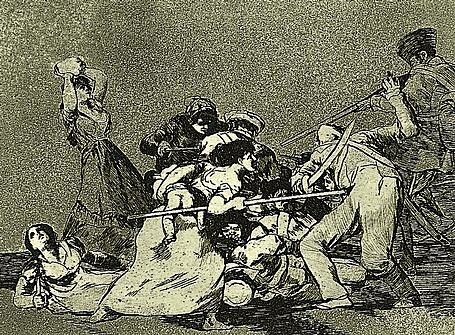 Gravat de Goya: Els desastres de la guerra